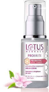 LOTUS HERBALS Probrite Illuminating Radiance Serum+Creme