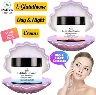 Pattra L-Glutathione Day And Night Cream For Face Skin Whiteing,Brightening&Anti Ageing