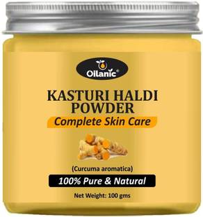Oilanic 100% Pure & Natural Kasturi Haldi Powder ( 100 gms)