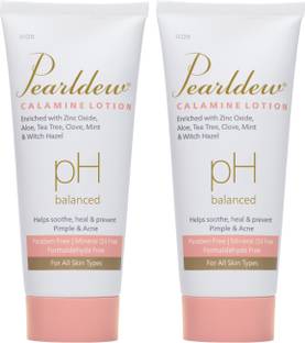 Pearldew Calamine Lotion 100 ml | With Neem & Witch Hazel | Paraben Free