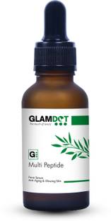 GLAMDOT Multi Peptide face Serum for Anti Aging & Glowing Skin | Hydration Booster