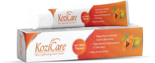 Kozicare Skin Lightening/Brightening Papaya Face Cream with Papaya, Kojic Acid