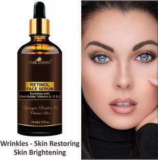 PARK DANIEL Premium Retinol Face Serum Enriched With Shea Butter, Vitamin A, C & E -For Younger, Brighter and Clearer Skin (30 ML)