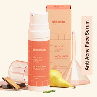 biocule No More Acne Serum, with Salicylic Acid (BHA), for Acne & Blemish Control