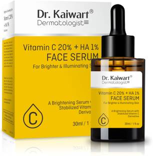 Dr. Kaiwart 20% Vitamin C Serum for Skin Brightening, UV Damage & Glow (Stable Vit C Serum)