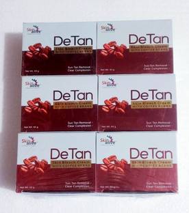Skin Alive SA DeTan Bleach Ceam With Coffee Beans 43g (6pc)
