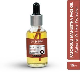 Nat Habit Patchouli Manjistha Mukhalaya Face Oil - 15ml