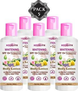 Regolith Body Lotion Natural Glow, Cell Repair, SPF 15 Body Lotion