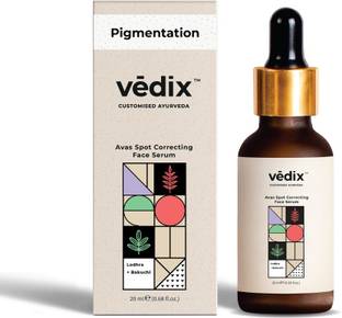 Vedix Ayurvedic Avas Spot Correcting Face Serum For Dark Spots & Pigmentation With Onion, Lodhra, and Bakuchi l Face Serum For Dark Spots & Pigmentation - 20 ml
