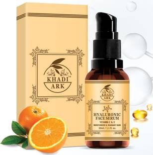 Khadi Ark Hyaluronic Acid Face Serum with Vitamin C & E