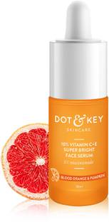 Dot & Key 10% Vitamin C+E Face Serum For Glowing Skin, 5% Niacinamide For Dark Spot