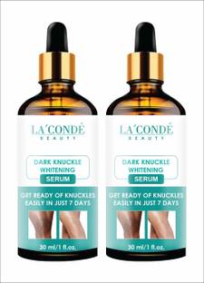 La'Conde Whitening Serum For Remove Dark Knuckles Elbow and Knee Pack of 2 (30 ml)