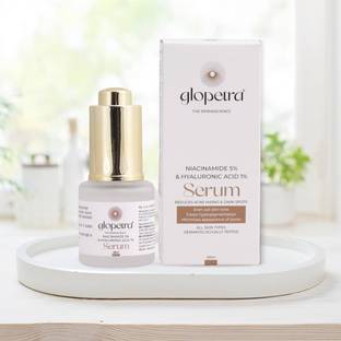 glopetra NIACINAMIDE 5% & HYALURONIC ACID 1% SERUM