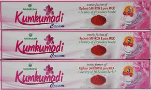 Nagarjuna KUMKUMADI Cream - 3 x 20g Packs