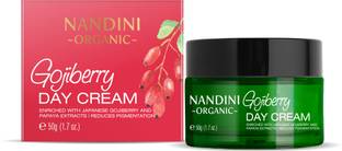 Nandini Organic Gojiberry day Cream|With Japanese gojiberry & Papaya extract|Reduce Pigmentation