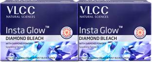 VLCC Insta Glow Diamond Bleach (Pack of 2)