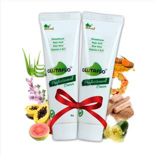 GLUTAFLO Professional Face Cream For Melasma Dark Spots Pigmentation (20 gm Pack of 2)