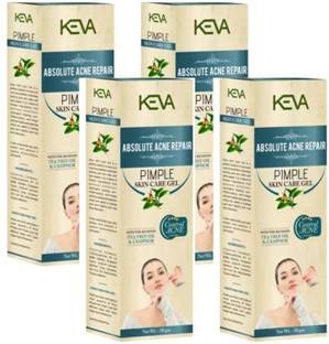 KEVA Pimple Skin Care Gel, Abolute Acne removal with Tea Tree Oil & Camphor 200gm