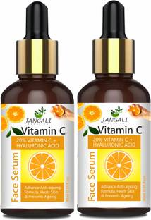 Pure Jangali Organics Vitamin C Serum for Skin Brightening, UV Damage & Glow (Stable Vit C Serum)