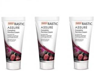 Rastic Assure Complete Fairness Cream (Enriched With Mulberry & Grape Extract) - 50g