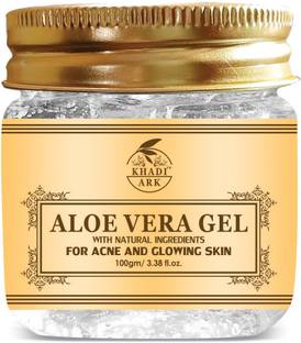 Khadi Ark Aloe Vera Gel for Glowing Skin, Reducing Pimple Marks