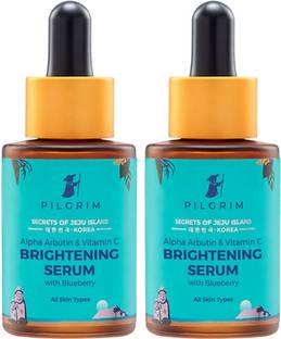 Pilgrim Alpha Arbutin & Vitamin C Brightening Serum (Pack of 2)