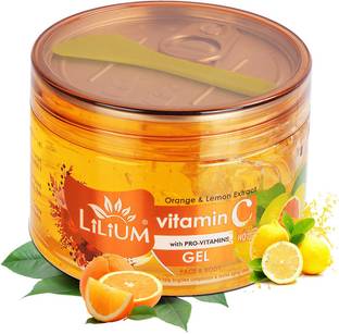 LILIUM Vitamin C Face Gel |Paraben-free Naturally |Vitamins Gel & Skin Brightening Gel