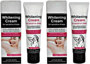 WHITENING CREAM cream for sensitive areas 50ml 2pc