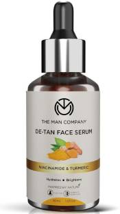 THE MAN COMPANY De-Tan Face Serum with Niacinamide & Turmeric for Skin Brightening & Repair