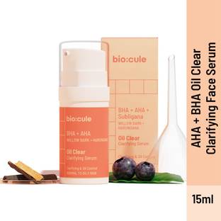 biocule AHA BHA Salicylic Acid Oil Clear Clarifying Face Serum for Normal to Oily Skin