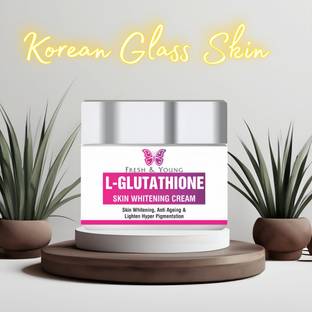 Fresh & Young L-Glutathione Cream For Whitening And Glowing Skin (Korean Glass Skin)