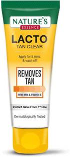 Nature's ESSENCE Daily De-Tan Lacto, Clear, 100 g Face Wash