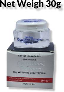 Mistline Glutathione Platinum day whitening cream SPF20+