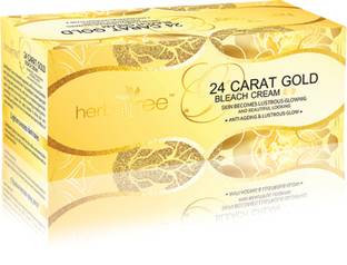 Herbal Tree 24 Carat Gold Bleach For Anti Ageing & Lustrous Glow