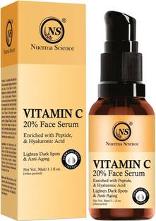Nuerma Science Vitamin C Serum for Face, Anti Aging Serum Hydrating & Brightening Serum for Dark Spots, Fine Lines and Wrinkles,