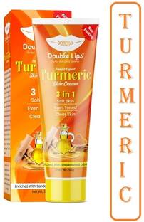 DOUBLE LIPS ANTISEPTIC , ANTI ACNE & FAIRNESS TURMERIC CREAM 50 GRM PACK OF 1