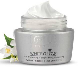 LOTUS HERBALS WhiteGlow Skin Whitening and Brightening Nourishing Night Cream (60 g)