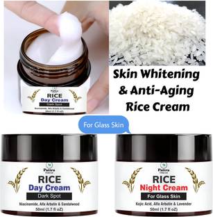 Pattra Rice Cream Day and Night for Dark spots & Glass Skin 50ml+