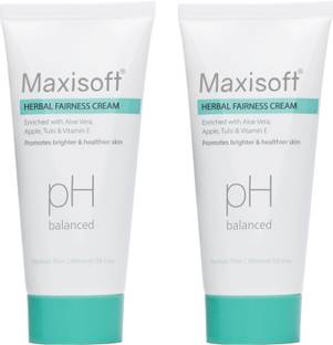 Maxisoft Herbal Fairness Cream | With Apple & Mulberry | All Skin Types 50 gm