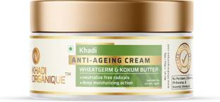 Organique Ayurvedic Anti Aging Face Cream with Wheatgerm & Kokum butter for Men & Women