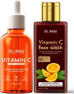 Dr. Alies Professional Vitamin C Face Serum with Vitamin C Facewash for skin care