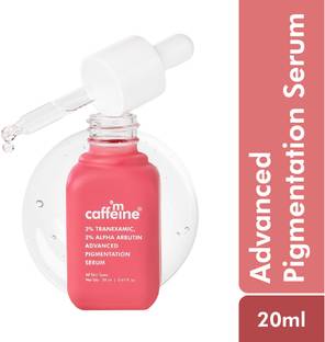 mCaffeine CLEAR GLOW 3%Tranexamic, 2%Alpha Arbutin Advanced Pigmentation Serum For Melasma