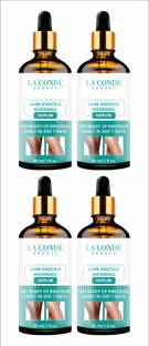 La'Conde Skin Whitening Serum For Dark Knuckes of Hand, Elbows & Knees Pack 4 of 30 ML Men & Women