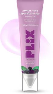The Plant Fix Plix Jamun Acne Spot Corrector Gel For Reducing Active Acne, Day & Night Gel