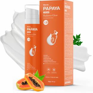 Morvin Papaya Radiance Glow Cream for Brightens Skin with Niacinamide