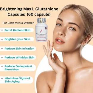 brightening max Best skin whitening glutathione capsule for men and women