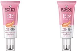 POND's POND'S BB+ Cream, Instant Spot Coverage + Light Make-up Glow 18g x 2 (36g)