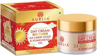 AURLIA 24K AYURVEDIC DAY CREAM ENRICHED WITH KUMKUMADI OIL
