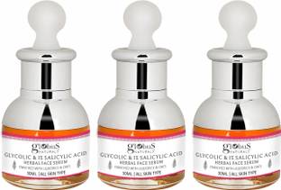 Globus Naturals Glycolic & 1% Salicylic Acid Anti Acne Face Serum