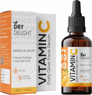 DRY DELIGHT Advanced 15% Vitamin C Face Serum For Brighter Smoother Glowing Skin|